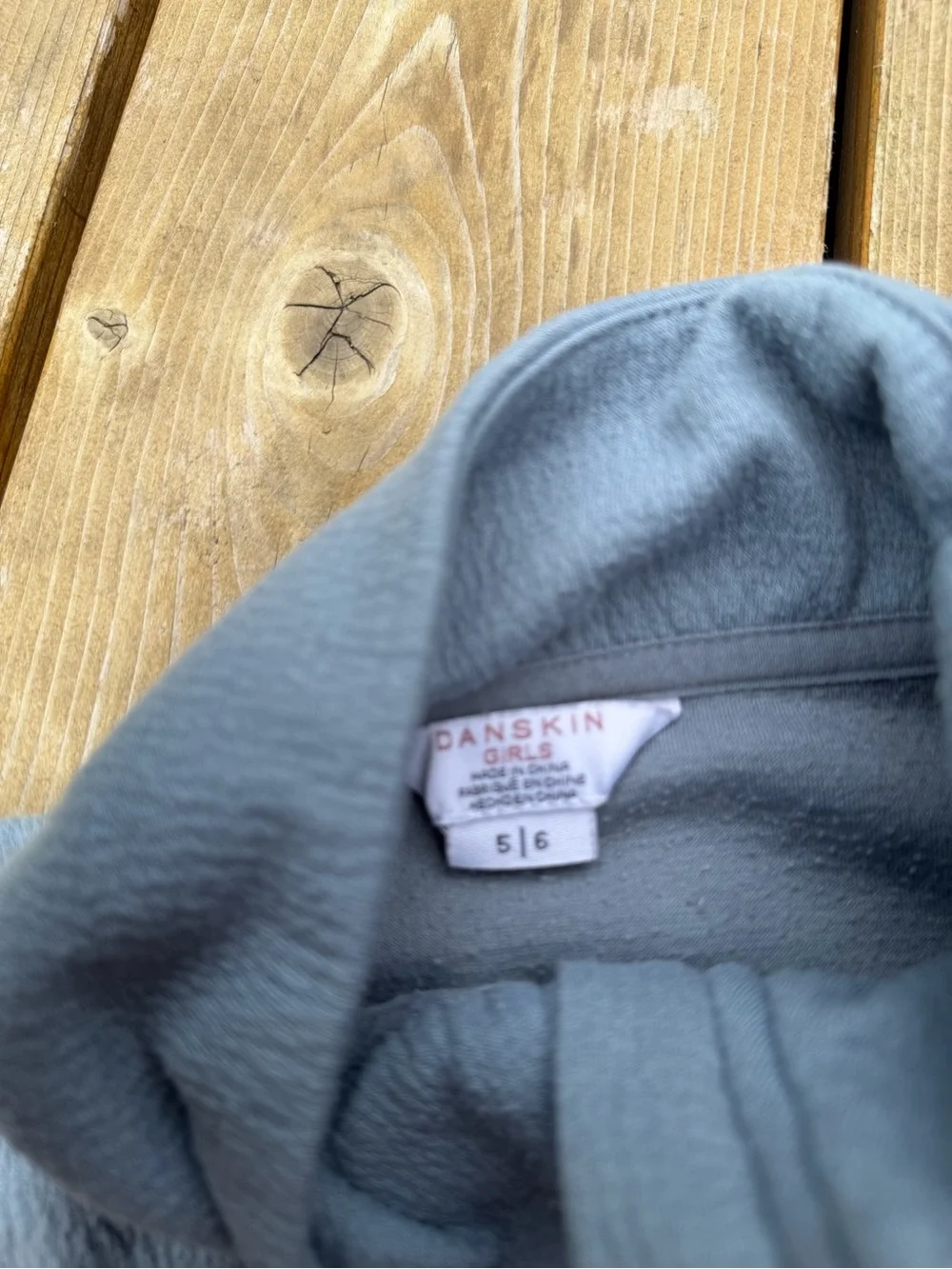 Danskin Kids Half-Zip Sweatshirt & Joggers Set - Dusty Blue